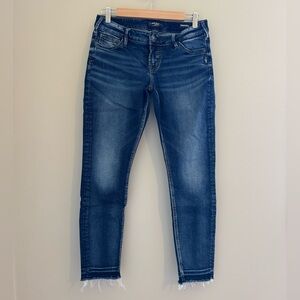 SILVER - Tuesday Low Skinny Jeans - Size 29W x 29L